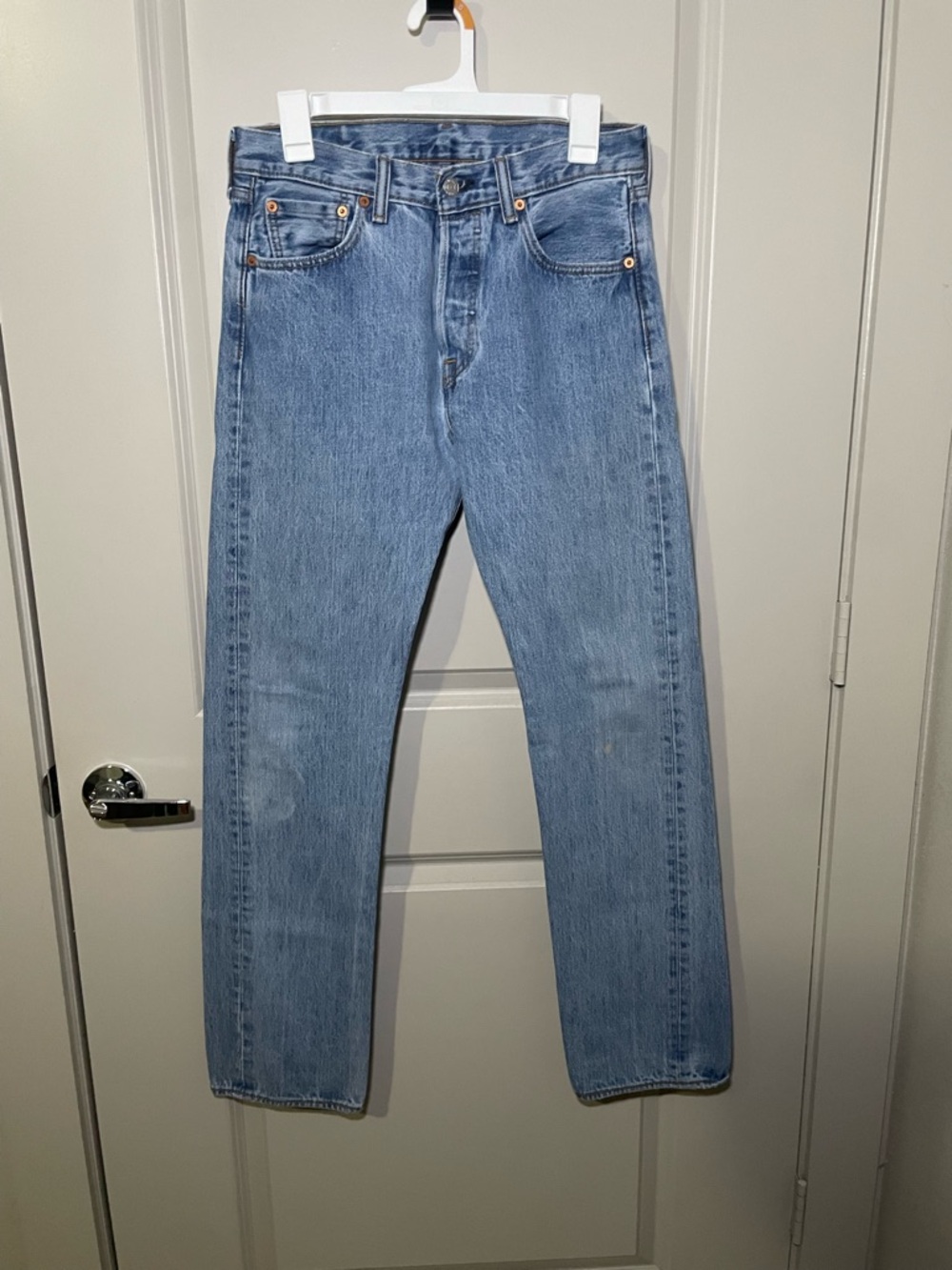 Vintage Levi's Light Blue Straight Jeans